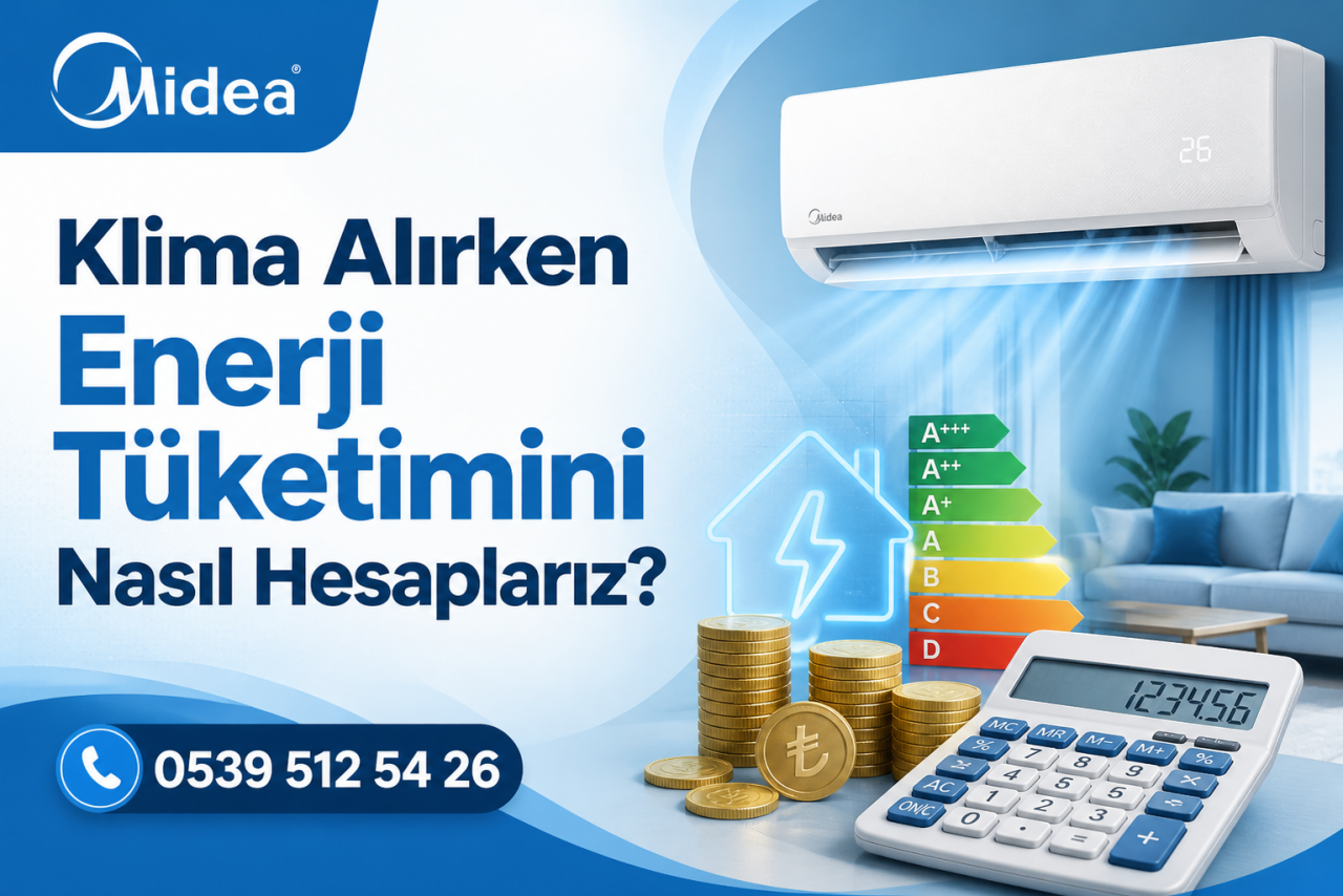 Midea Klima Enerji Tüketimi Hesaplama