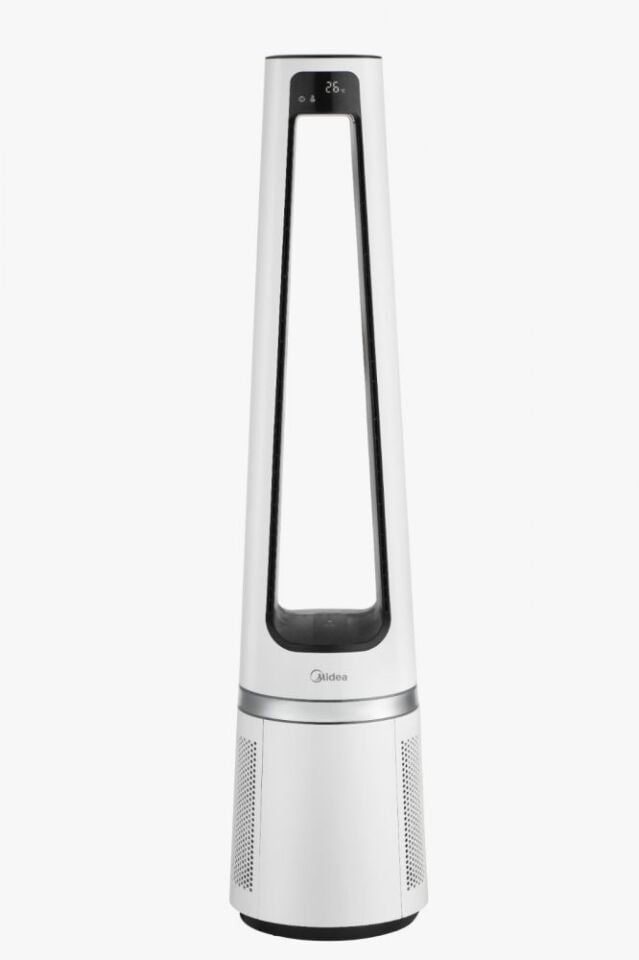 Midea AMS150-CJ Kule Tipi 2’si 1 Arada Hava Temizleyici Fan